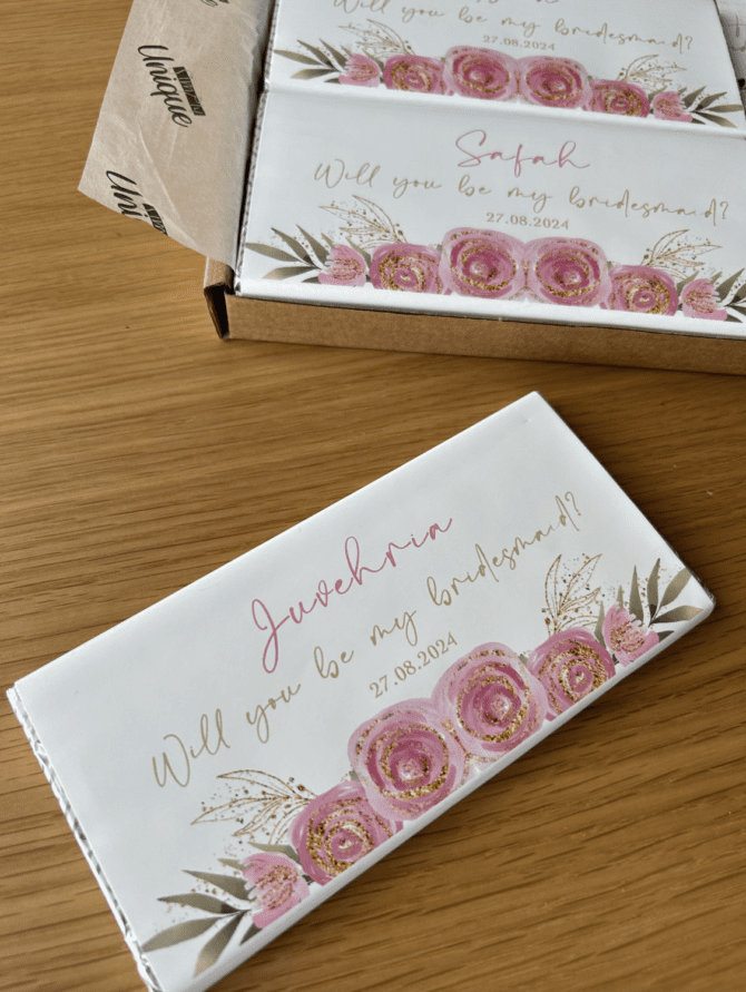 Customised Bridesmaid Bars - Image 2